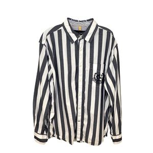 Nautica Jeans Co. Stripe Shirt SZ L